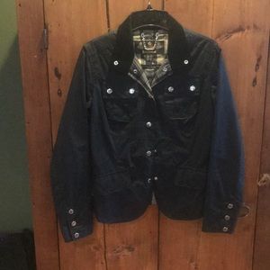 Barbour fitted waxed jacket